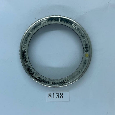 USED SEIKO MIDSIZED BEZEL INSERT 4205-015B / 015K / 015T / 015V WATCH BVT08138