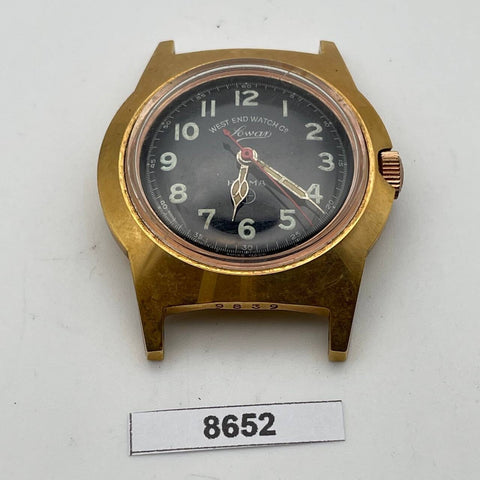 PROJECT TO FIX WEST END WATCH CO. MANUAL WIND MOVT. BOYSIZE WATCH EU SHIP 8652