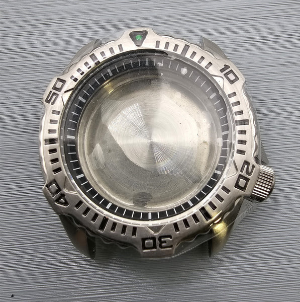 NEW AF SEIKO 7S26 7020 SKX171 BLACK DIAL KIT CASE BEZEL GLASS CROWN DIAL HANDS