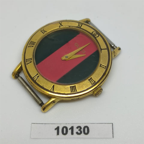 PROJECT TO FIX GUCCI LADIES GOLD ROMAN TRI COLOR GOLD WATCH EU SHIP WATCH 10130