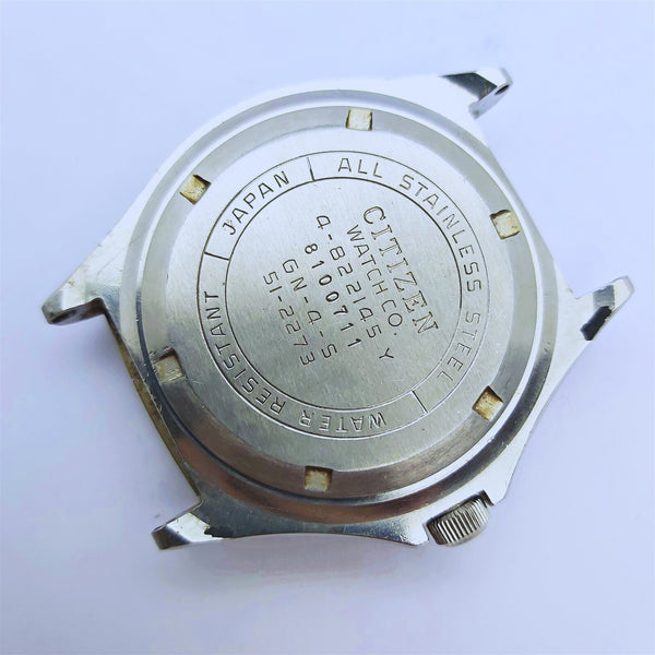 PROJECT FIX CITIZEN MENS 51-2273 SS AUTO DAY DATE 8100711 EU SHIP WATCH