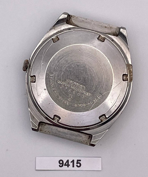 PROJECT TO FIX SEIKO 5 6309 563A MENS SS AUTO DAY DATE WATCH 9415