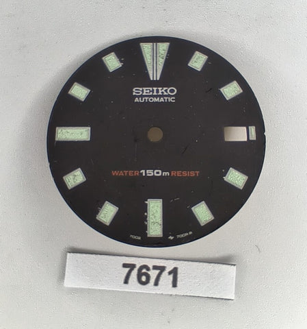 USED VINTAGE SEIKO DIAL FOR 7002 7000 DIVE WATCH BVT07671