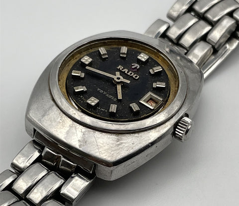 PROJECT TO FIX VINTAGE RADO VOYAGER DATE AUTOMATIC LADIES WATCH 10418