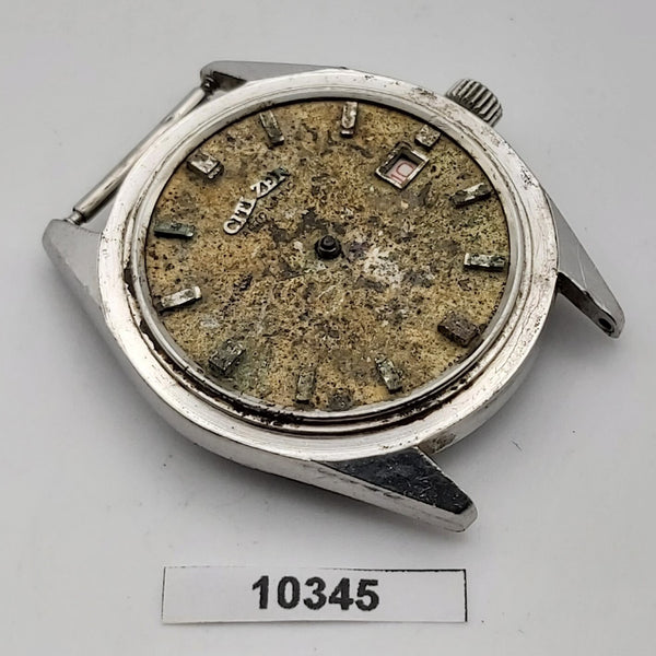 PROJECT TO FIX VINTAGE CITIZEN 62-6210 MENS SS DATE WATCH EU SHIP 10345