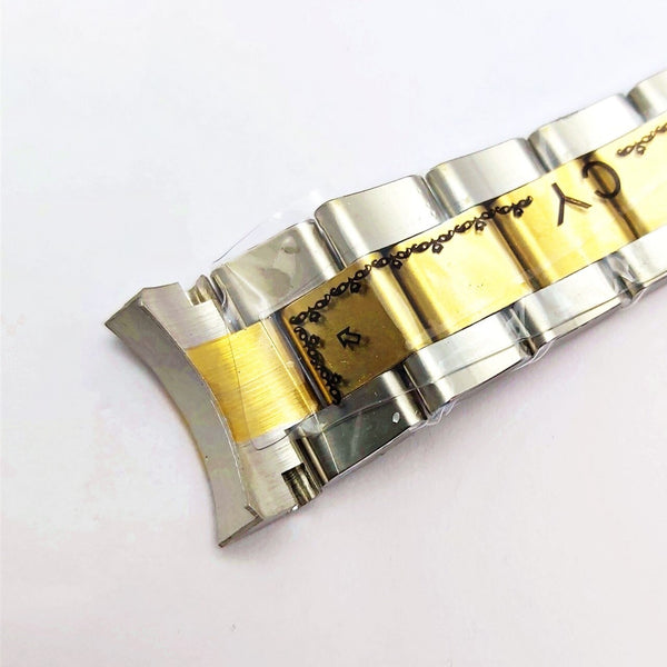 NEW AF SEIKO LEX GMT BLUE GOLD SS KIT CASE BEZEL GLASS CROWN STRAP DIAL HAND