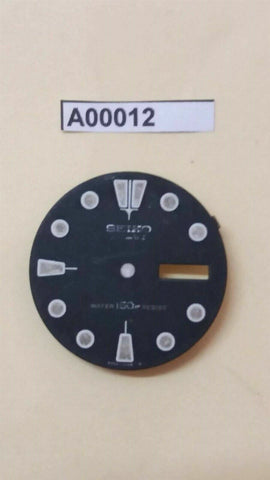 USED VINTAGE SEIKO DIAL NON BEVELED WINDOW 6309 7040 DIVE WATCH NR#A00012