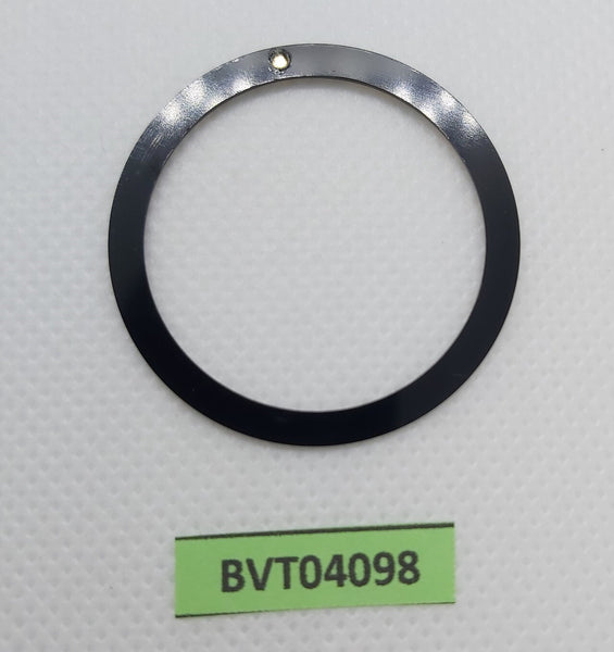 SEIKO BLACK GOLD INSERT RAISED PIP GMT 7S26 0020 SKX007 7002 6309 7040 BVT04098