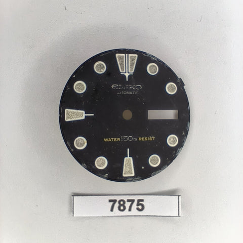 USED VINTAGE SEIKO DIAL NON BEVELED WINDOW 6309 7040 DIVE WATCH BVT07875