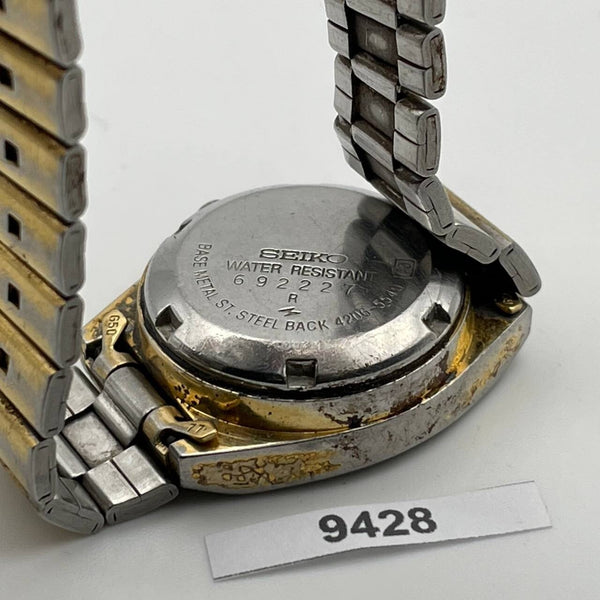 PROJECT TO FIX SEIKO 4206 0700 LADIES GOLD AUTOMATIC DAY DATE WATCH 9428