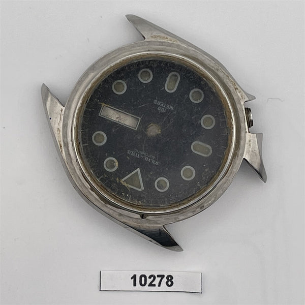 USED RARE VINTAGE SOLVIL TITUS DIVER MENS CASE COVER GLASS MT CASE WATCH 10278