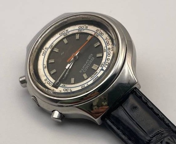 PROJECT TO FIX SEIKO 7015 7000 JDM FLYBACK CHRONOGRAPH SPEEDTIMER WATCH 9374
