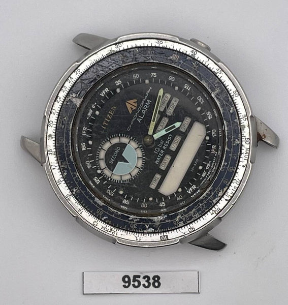 PROJECT TO FIX CITIZEN MENS 8945-087836 WINGMAN DIGI ANALOG EU SHIP WATCH 9538