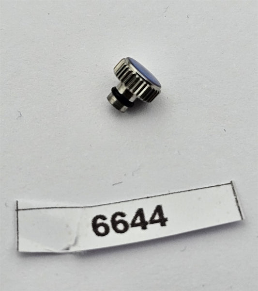 NEW CROWN FOR SEIKO PANDA 6138-8020 6138-8010 6138-8000 6138-7000 BVT06644