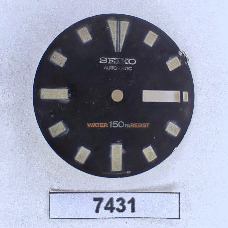 USED VINTAGE SEIKO DIAL FOR 6309 7290 DIVE WATCH BVT07431