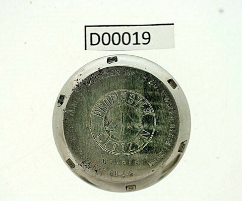 USED VINTAGE CITIZEN PROMASTER LEFTY DIVER CASE BACK COVER NR#D00019