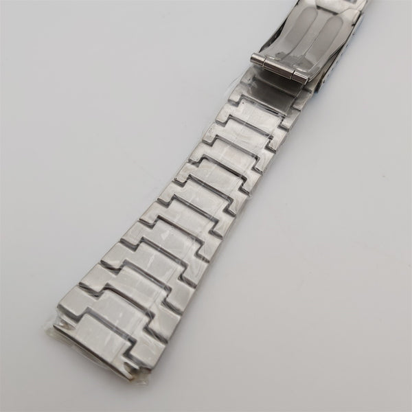 NEW CITIZEN BULLHEAD CHRONOGRAPH MICKEY MOUSE SOLID STAINLES STEEL BAND BRACELET
