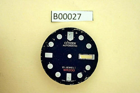USED VINTAGE CITIZEN DIAL  FOR NY2300 DIVE WATCH NR#B00027