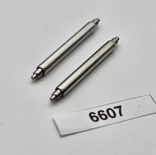 2 PCS NEW SPRING BARS 2mm 7S26 0020 SKX007 6309 7290 7002 7000 WATCHES BVT06607