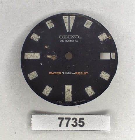 USED VINTAGE SEIKO DIAL FOR 7002 7000 DIVE WATCH BVT07735