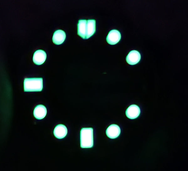 AF SEIKO GODZILLA KANAGAWA WAVE 7S26 0020 SKX007 WATCH DIAL MINUTE TRACK BV5608