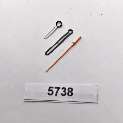 NEW SEIKO WATCH HANDS FOR 7017-6050 FLYBACK CHRONOGRAPH MODEL BVT05738