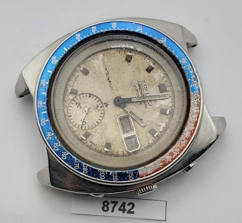 PROJECT TO FIX SEIKO 6139 6002 POGUE SPEEDTIMER MENS AUTO DAY DATE WATCH BVT8742