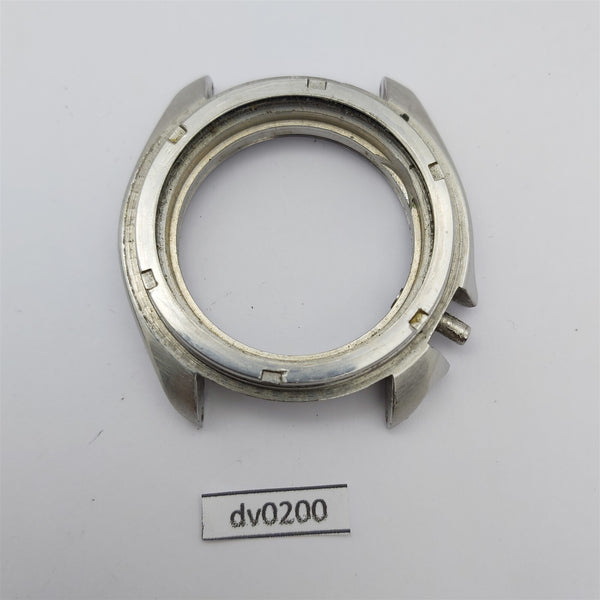 USED SEIKO 7C43 7010 POLISHED MIDCASE AND GLASS LOCK KIT MENS SS WATCH DV0200