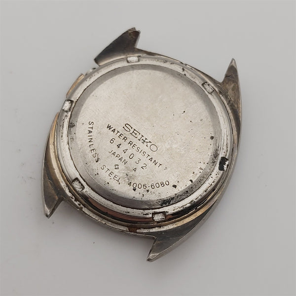 USED SEIKO BELLMATIC 4006 KIT MIDCASE COVER STEEL MENS WATCH BVT010534