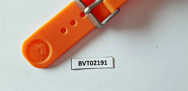 NEW FOR SEIKO RUBBER STRAP ORANGE WAVE Z22 BAND SKX007 6309 7548 7002 BVT02191
