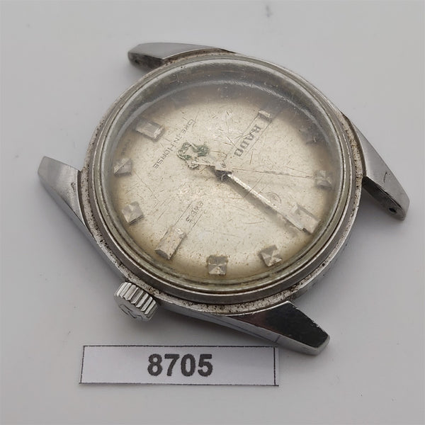 PROJECT TO FIX RADO GREEN HORSE MANUAL WIND ROUND DATE EU SHIP MENS WATCH 8705