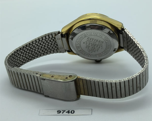 PROJECT TO FIX VINTAGE CITIZEN HOODED CASE LADIES DAY DATE WATCH EU SHIP 9740