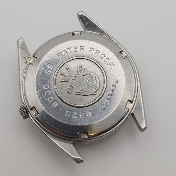 PROJECT TO FIX SEIKO SEIKOMATIC-R 8325 8000 DOLPHIN MEDALLION SS 30j AUTO WATCH