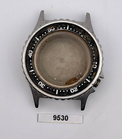 USED ORIENT 469DB8-60 CA BEZEL GLASS MIDCASE COVER KIT DIVER WATCH BVT09530