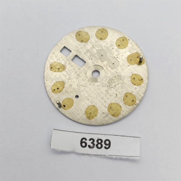 NEW FOR SEIKO WHITE HELMET DIAL 6139 7100, 6139 7101 CHRONOGRAPH BVT06389