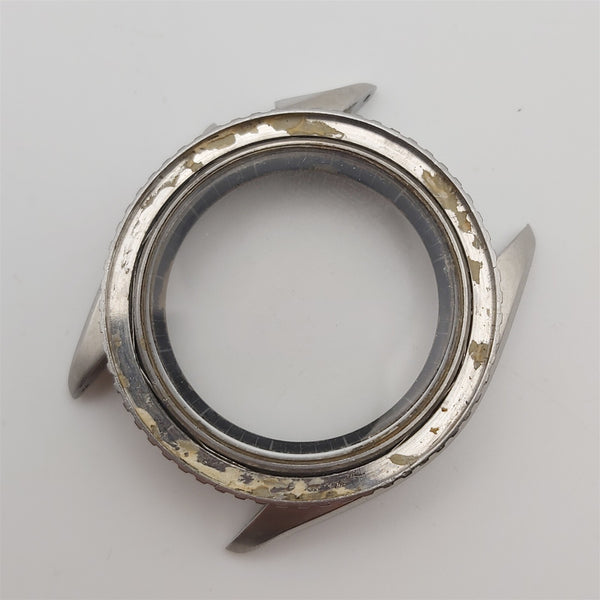 USED RARE VINTAGE SOLVIL TITUS DIVER CASE GLASS BEZEL WATCH KIT BVT6661