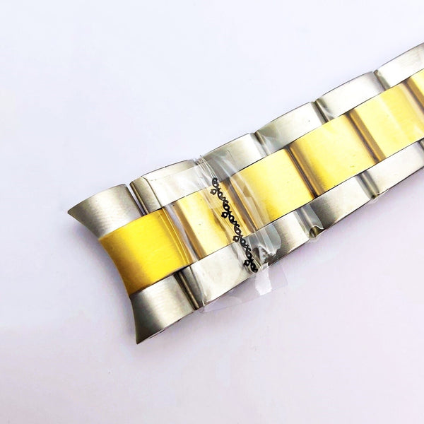 NEW AF SEIKO LEX GMT BLUE GOLD SS KIT CASE BEZEL GLASS CROWN STRAP DIAL HAND