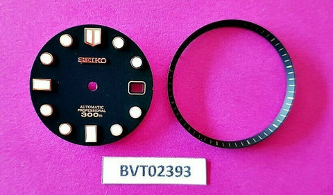 NEW SEIKO BLACK DIAL MINUTE TRACK SKX007 MARINEMASTER 300 MOD NH35 LUMES BVT2393