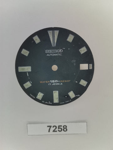 USED VINTAGE SEIKO DIAL FOR 7002 7000 DIVE WATCH BVT07258