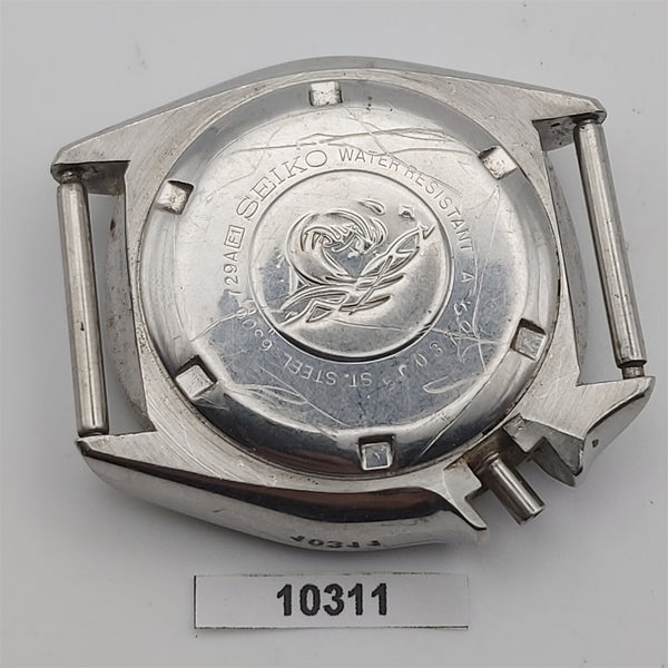 PROJECT TO FIX SEIKO 6309 7290 SS HEAD DAY DATE AUTO WATCH EU SHIP BVT010311