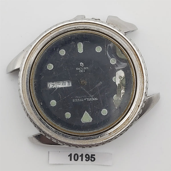 PROJECT TO FIX SOLVIL TITUS SS MENS AUTO DAY DATE DIVE WATCH EUROPE SHIP 10195