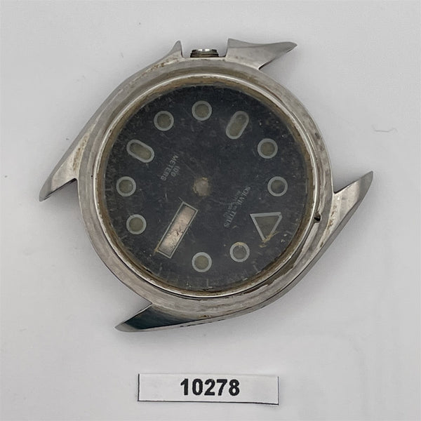 USED RARE VINTAGE SOLVIL TITUS DIVER MENS CASE COVER GLASS MT CASE WATCH 10278