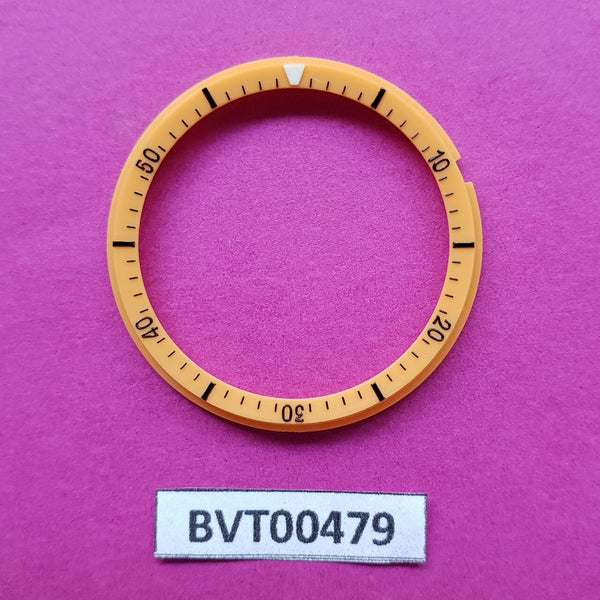 NEW SEIKO ORANGE ROTATING MINUTE TRACK 6139 POGUE CHRONOGRAPH ROTATES BVT00479