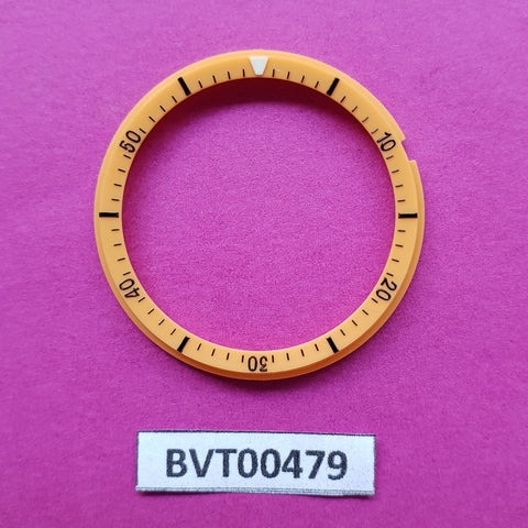 NEW SEIKO ORANGE ROTATING MINUTE TRACK 6139 POGUE CHRONOGRAPH ROTATES BVT00479