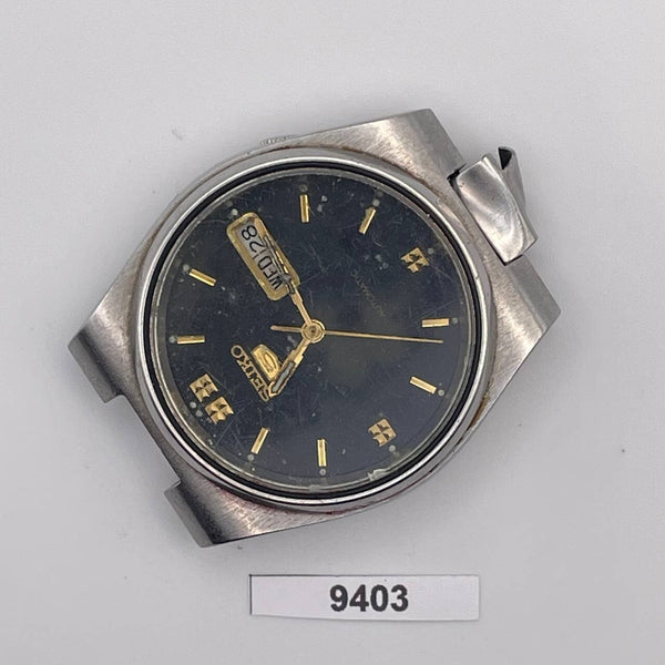 PROJECT TO FIX SEIKO 5 SPORTS 7009 3180 MENS SS AUTO DAY DATE WATCH BVT09403