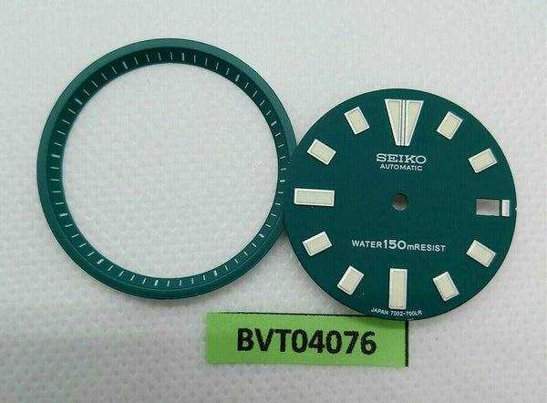 NEW AF SEIKO GREEN HULK DIAL MINUTE TRACK SET 7002 7000 SUPERLUME WATCH BVT04076