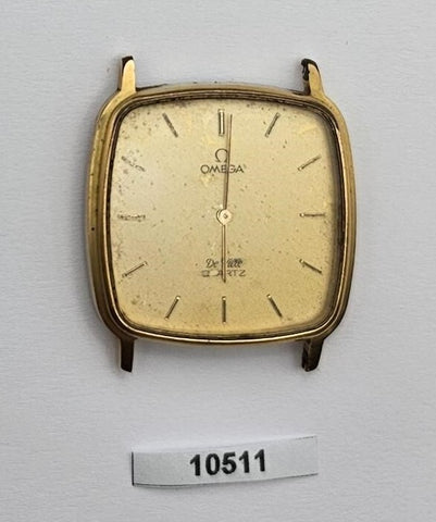 PROJECT TO FIX OMEGA DE VILLE GOLD PLATE MENS CAL 1365 QUARTZ WATCH BVT010511