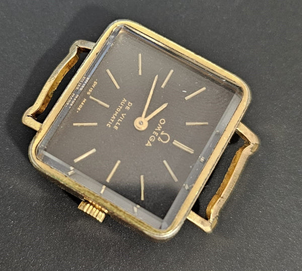PROJECT TO FIX OMEGA de VILLE AUTOMATIC DRESS GOLD LADIES WATCH EU SHIP 6559