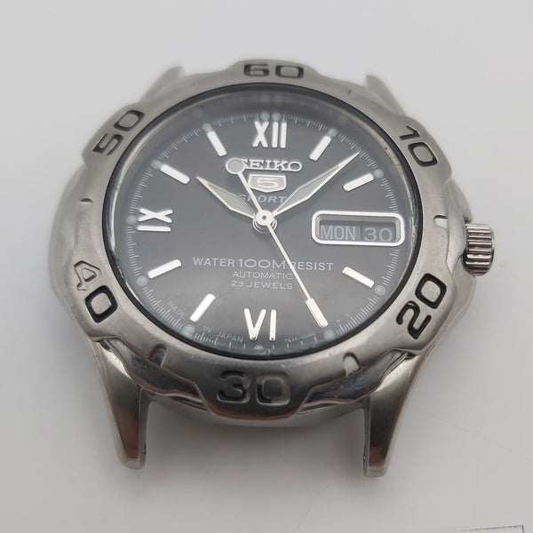 PROJECT TO FIX SEIKO SPORTS 7S36 00A0 ROUND AUTO DAY DATE MENS WATCH 10510