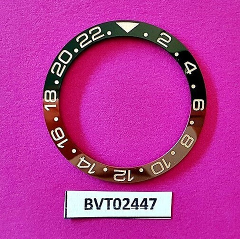 SEIKO ROOTBEER GMT CERAMIC BEZEL SLANT INSERT SEA URCHIN SNZF17 WATCH BVT02447